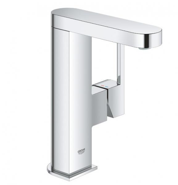 Grohe Plus M håndvaskarmatur m/push open bundventil - Krom