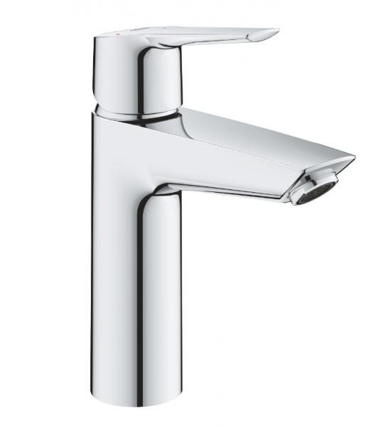 Grohe Start håndvaskarmatur M-size m/push-open bundventil - krom