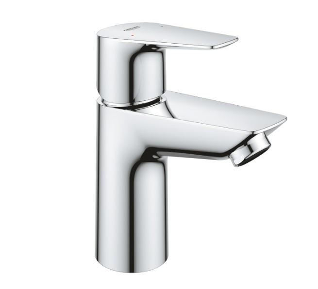 Grohe Start Edge S håndaskarmatur m/push-open bundventil og LowFlow- Krom