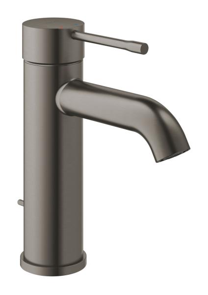 Grohe Essence New håndvaskarmatur m/bundventil - Børstet hard graphite