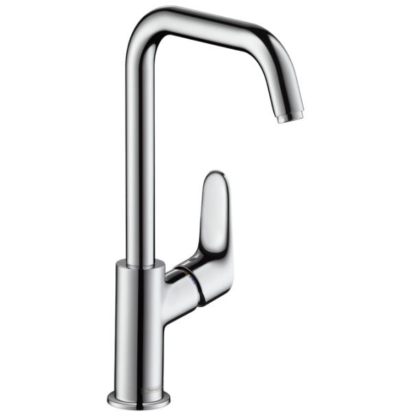 Hansgrohe Focus håndvaskarmatur m/svingtud - Høj model