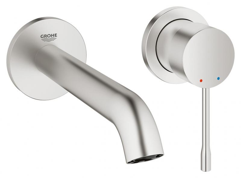 Grohe Essence New armatur til indbygning i væg - Supersteel