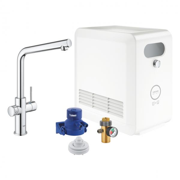 Grohe Blue Professional køkkenbatteri m/L-tud - Krom