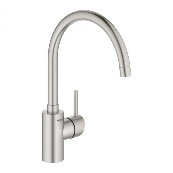 Grohe NEW Concetto køkkenarmatur m/C-tud - Supersteel