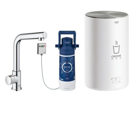 Grohe Red II Mono armatur m/3 l. beholder og L-tud