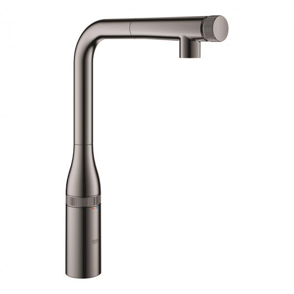 Grohe Essence Smart Control køkkenarmatur - Poleret hard graphite