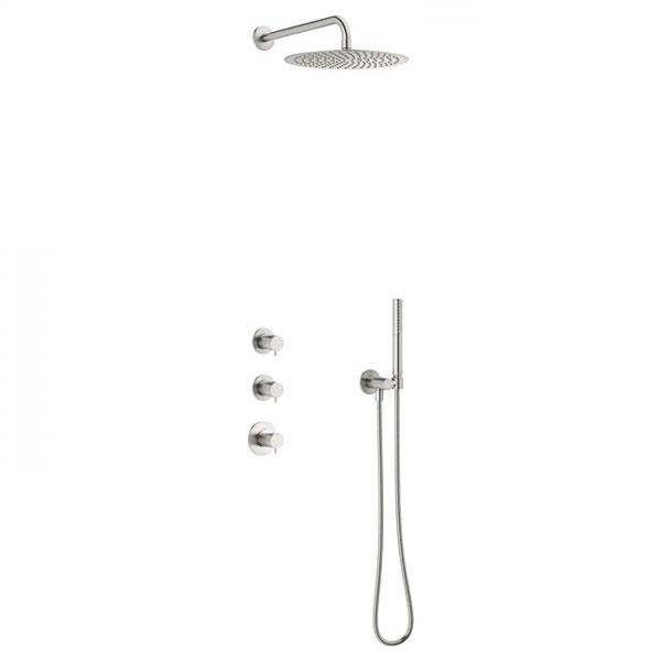 Damixa Iris XS 1 300 bruses&aelig;t til indbygning - Steel