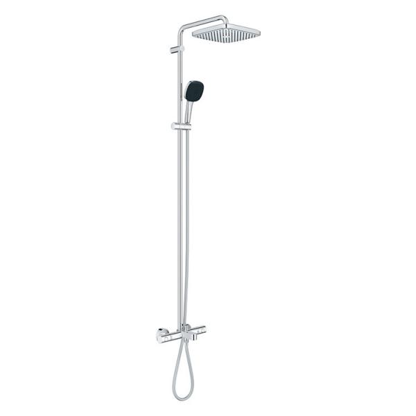 Grohe Vitalio Comfort 250 komplet brusesystem m/termostat t/badekar