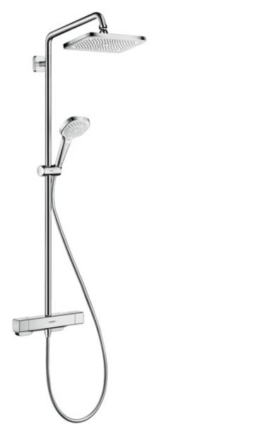 Hansgrohe Croma E 280 1jet komplet brusesystem - Krom