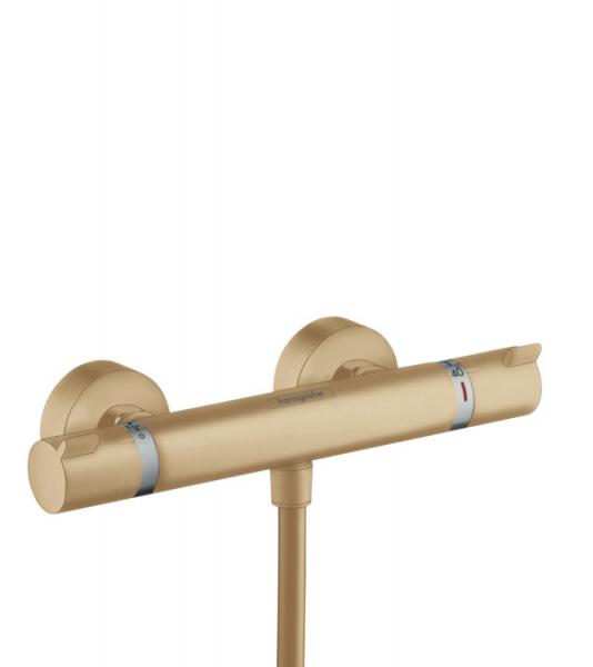 Hansgrohe Ecostat Comfort brusetermostat m/rosetter - Børstet bronze