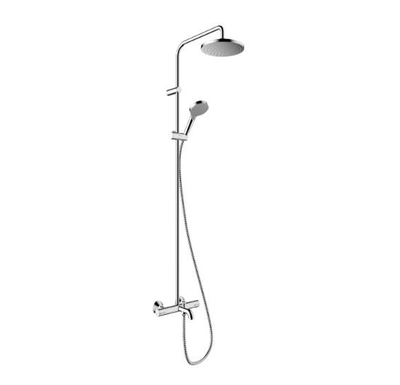 hansgrohe Vernis Blend 200 Showerpipe 1jet m/kartermostat - Krom