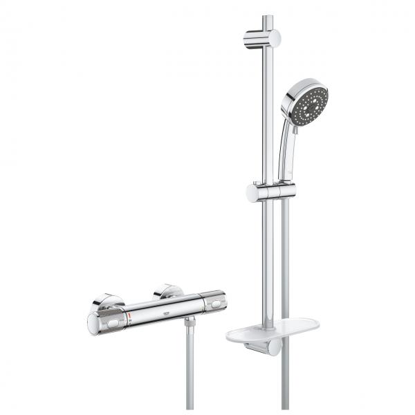 Grohe Precision Feel komplet brusesystem - Krom