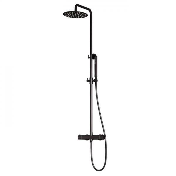 Lavabo Argo RS 250 komplet brusesystem - Mat sort