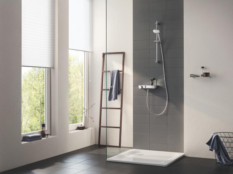 Grohe SmartControl brusetermostat m/Euphoria 110 brusesæt - Krom