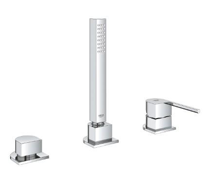 Grohe Plus 3-hulsarmatur til kar - Krom