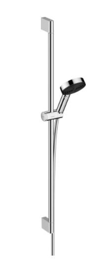 Hansgrohe Pulsify Select S 3jet Relaxation brusesæt m/EcoSmart - 90 cm - Krom