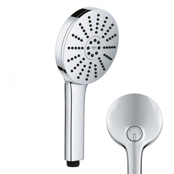 Grohe Vitalio Joy+ 120 håndbruser 3 spray - Krom Grohe Vitalio Joy+ 120 håndbruser 3 spray - Krom