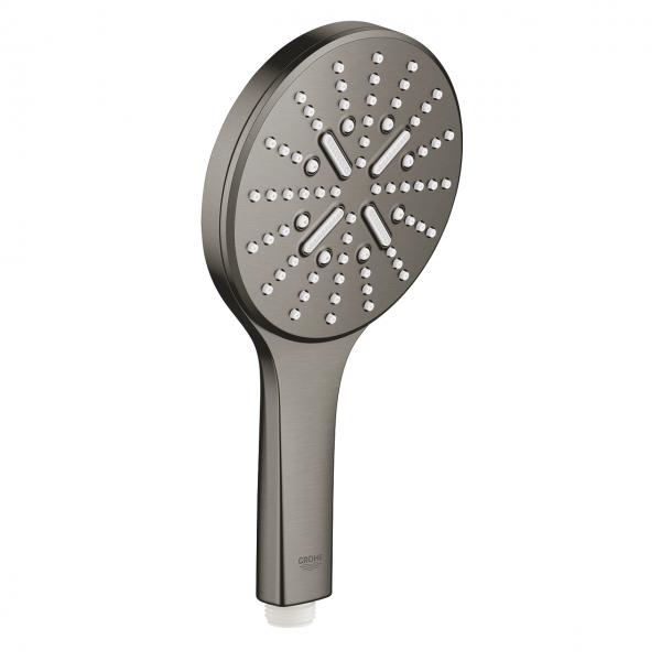 Grohe Rainshower SmartActive håndbruser - 3 spray - Børstet hard graphite