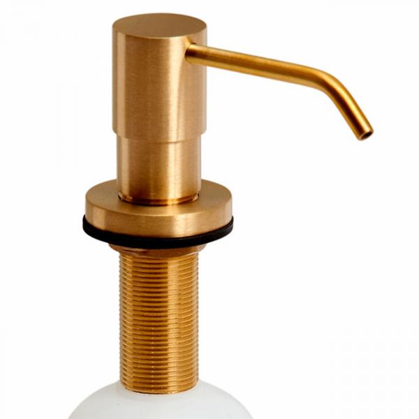 Lavabo Luna s&aelig;bedispenser t/k&oslash;kkenvask - &AElig;gte messing