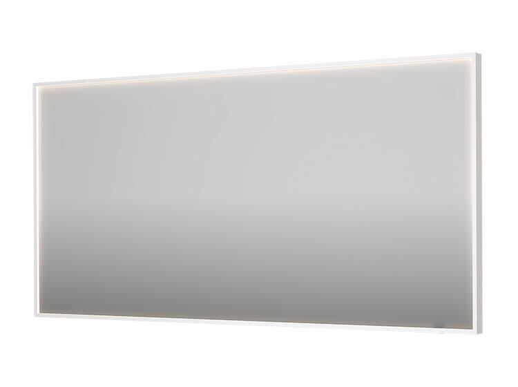 Sanibell Ink SP19 spejl m/lys, varme og sensor 160 x 80 cm - Mat hvid