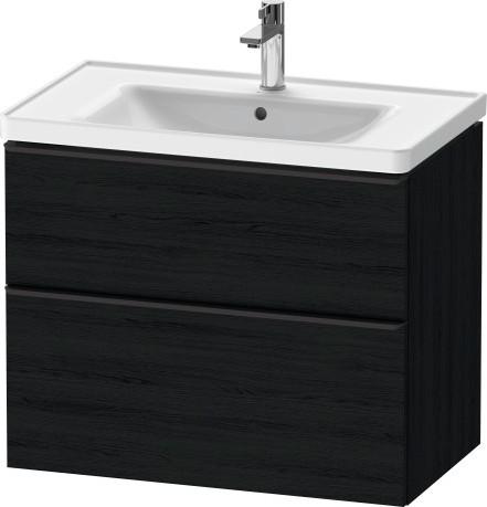 Duravit D-Neo 80 møbelsæt - Sort eg