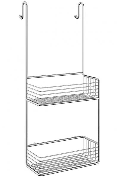Smedbo Sideline dobbelt brusekurv - Hængende - Krom
