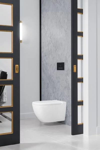 Villeroy & Boch Antheus Rimless væghængt toilet m/Ceramic+ - Hvid