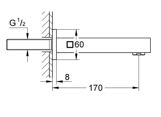 Grohe Universal Cube karudløb