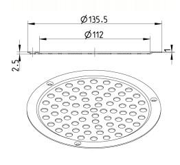 Blücher CIRCLE VIENNA rist Ø136 mm