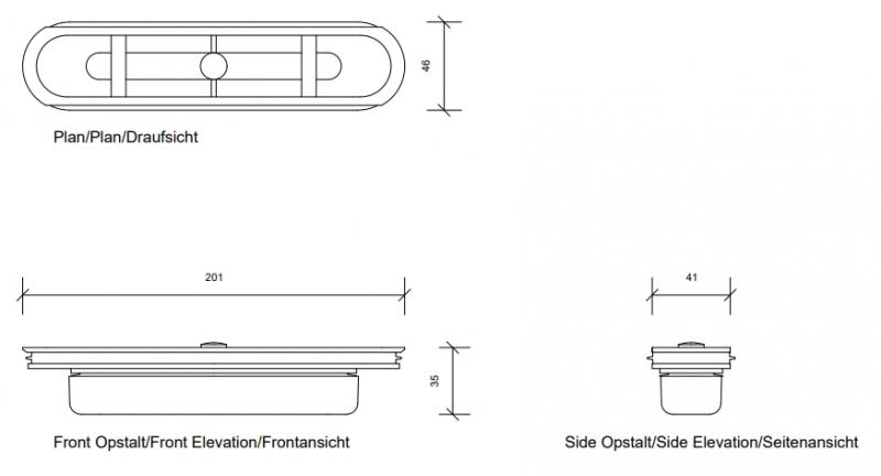 Unidrain lugtspærre
