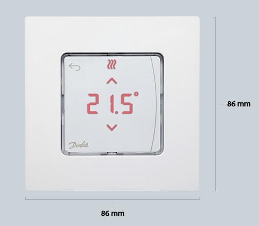 Danfoss Icon RD WL trådløs rumtermostat med display