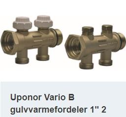 Uponor Vario B telestat 230 volt NC med ledning