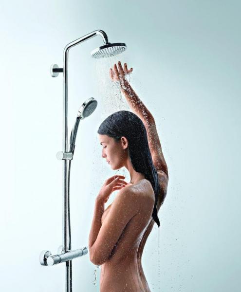 Hansgrohe Croma showerpipe Ø160