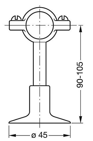 Børma Rørholder Ø19mm