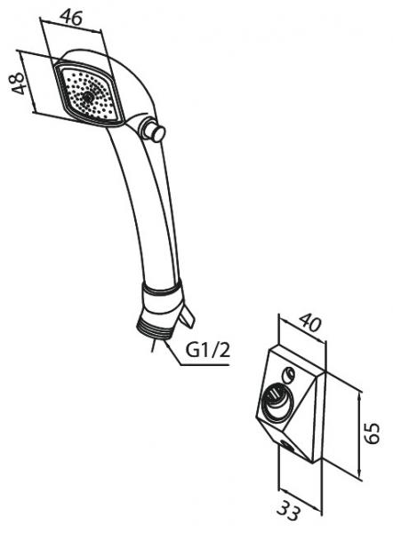 Damixa Perlespray håndbruser