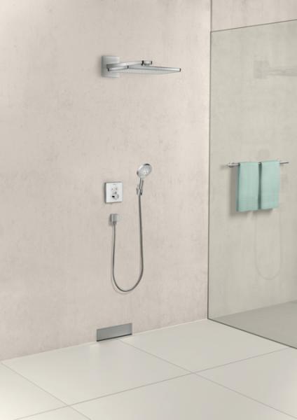 Hansgrohe FixFit Square slangeudtag - Børstet bronze