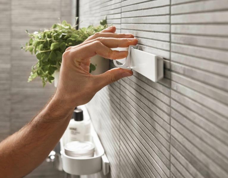 Hansgrohe WallStoris krog - 2 stk - Mat hvid