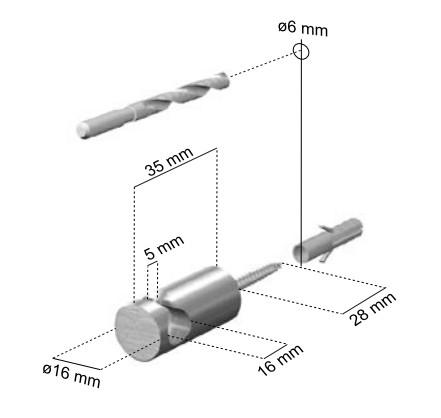 Cool Line håndklædekrog m/slids - Poleret stål