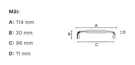 Beslagsboden B650 m&oslash;belgreb m/crystal cut detaljer - B&oslash;rstet messing
