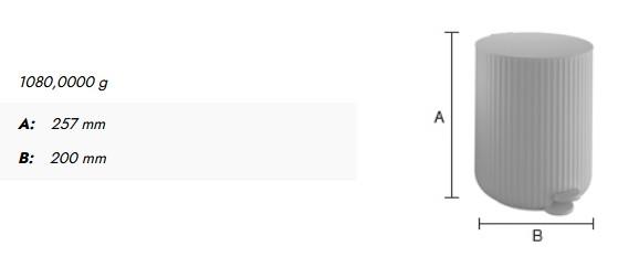 Beslagsboden Wave toiletspand m/soft close og pedal - Mat hvid Beslagsboden Wave toiletspand m/soft close og pedal - Mat hvid