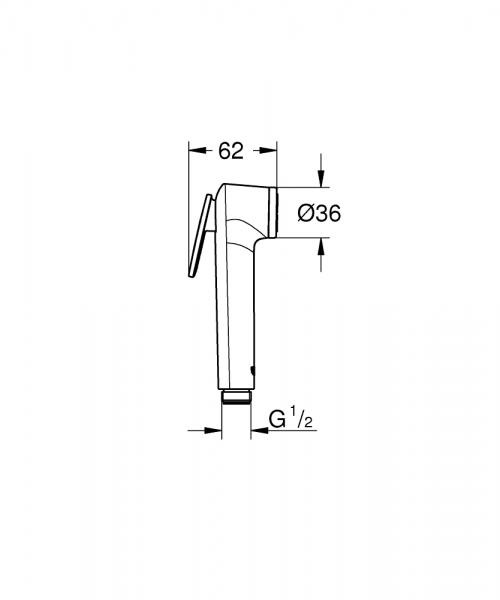 Grohe Vitalio trigger spray 30 håndbruser