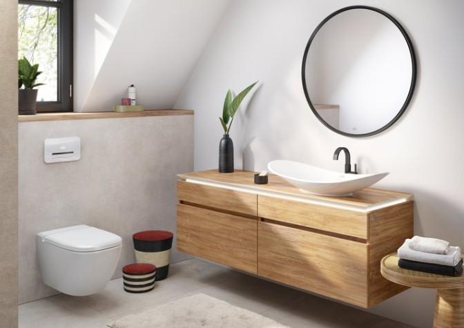 Villeroy & Boch Antheus Rimless væghængt toilet m/Ceramic+ - Hvid