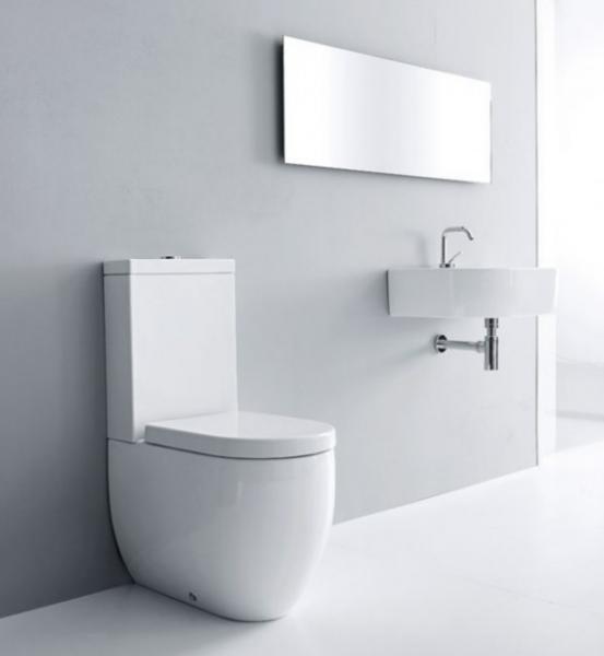 Lavabo Flo Back-to-Wall toilet m/techbehandling