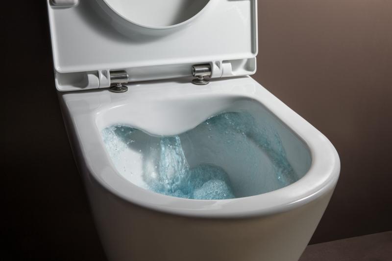 Laufen Pro Rimless væghængt toilet INKL Slim toiletsæde m/softclose og quick-release