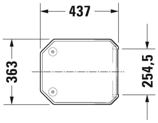 Duravit 1930 toiletsæde m/softclose