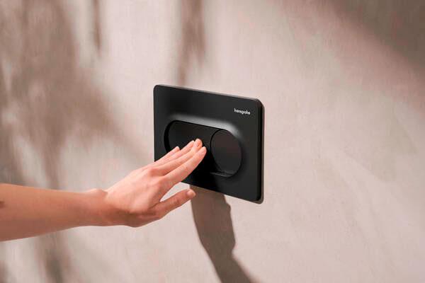 hansgrohe iFrame Original S betjeningsplade - Mat sort