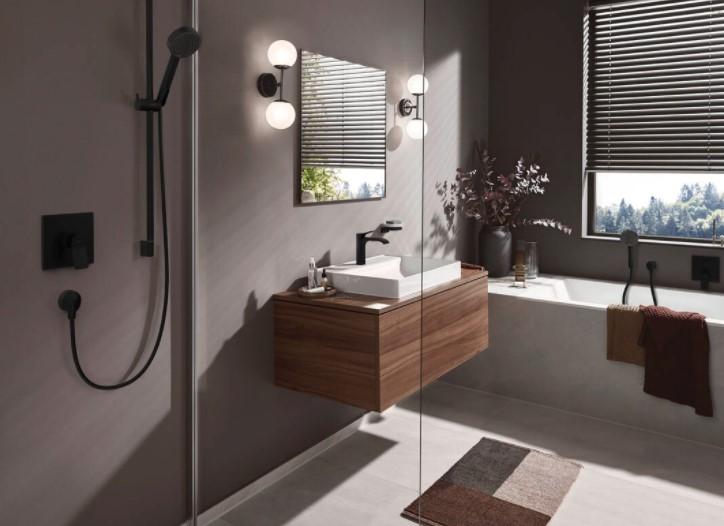 Hansgrohe Vivenis 110 håndvaskarmatur u/bundventil - Mat sort