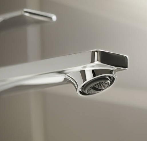 Hansgrohe Rebris E 110 håndvaskarmatur m/bundventil - Krom