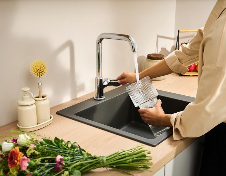 hansgrohe Vernis Blend M35 køkkenarmatur 260 - Krom hansgrohe Vernis Blend M35 køkkenarmatur 260 - Krom
