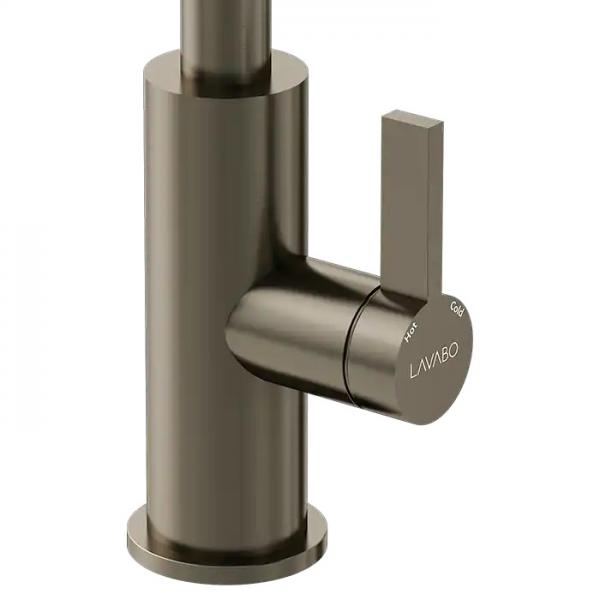 Lavabo Alkymist 587 RS k&oslash;kkenarmatur m/udtr&aelig;k - Dark bronze